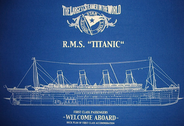 Blueprint Titanic